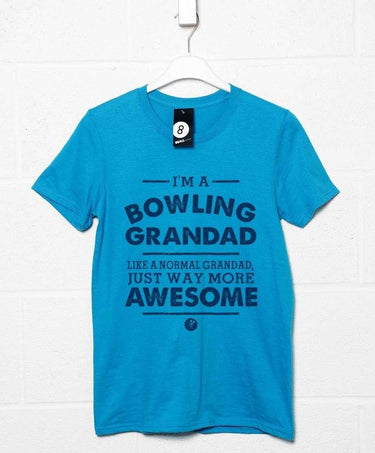 I'm A Bowling Grandad Unisex T-Shirt For Men And Women 8Ball